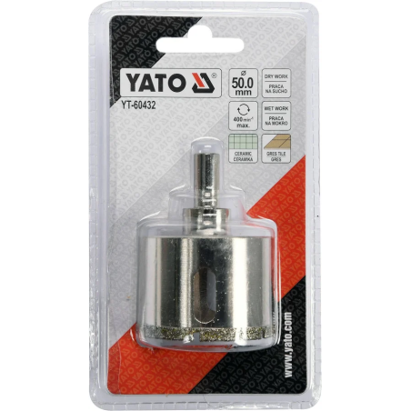 Wiertło  do Gresu  50mm  Yato